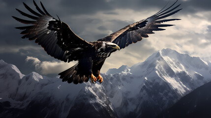 Regal Heights: The Falcon's Majestic Ascent