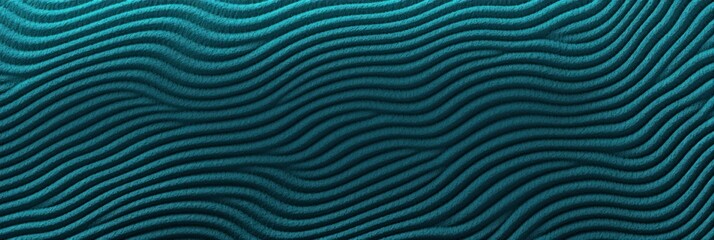 Cyan soft lines, simple graphics, simple details, minimalist 2D carpet texture