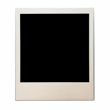 Illustration of  polaroid blank frame
