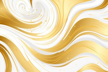 Gold marble swirls pattern