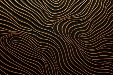 Gold soft lines, simple graphics, simple details, minimalist 2D carpet texture