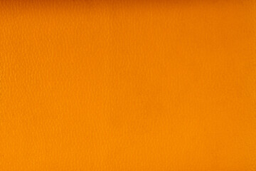Orange leather background