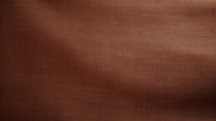 brown fabric, chocolate khaki brown abstract vintage background for design. Fabric cloth canvas texture. Color gradient, ombre. Rough, grain. Matte, shimmer