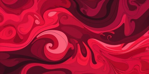 Ruby marble swirls pattern