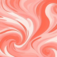 Fototapeta na wymiar Salmon marble swirls pattern