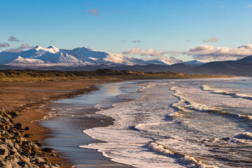 Inch Beach and the Magillicuddy Reeks