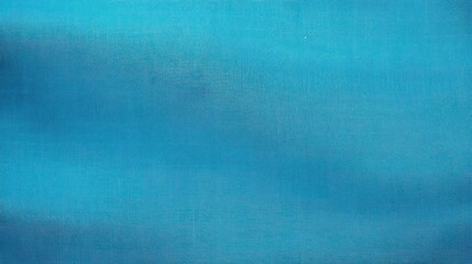 azure blue, ocean blue abstract vintage background for design. Fabric cloth canvas texture. Color gradient, ombre. Rough, grain. Matte, shimmer