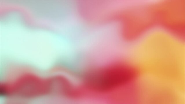 Serenade of Colors: Animated Gradient Blur Delight. Abstract Smooth Animated Blurred Gradient Background of Trend and Beautiful Colors. 4K