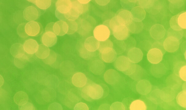 Green bokeh background perfect for Party, Anniversary, Birthdays, celebration. Free space for text