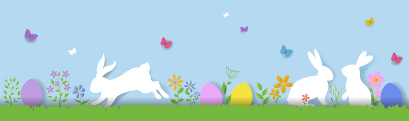 Easter spring background