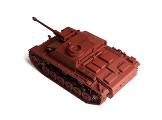 Scale model of old vehicle