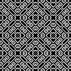 A white background with black design.Seamless texture for fashion, textile design,  on wall paper, wrapping paper, fabrics and home decor. Simple repeat pattern. Geometric patterns.