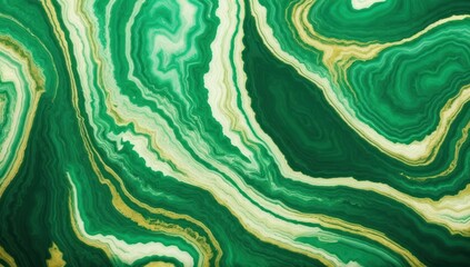 Green marble abstract acrylic background. Marbling artwork texture. Agate ripple pattern. Gold powder, generative, AI.