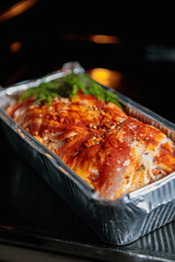 Roasting meatloaf in the oven