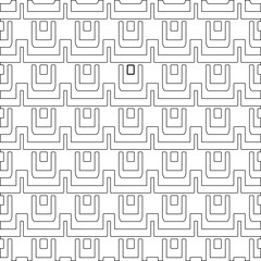 Abstract shapes from lines. Vector graphics for design, prints, decoration, cover, textile, digital wallpaper, web background, wrapping paper, clothing, fabric, packaging, cards.Geometric patterns.