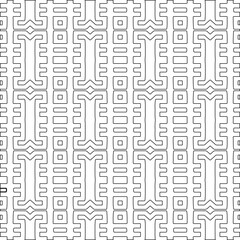 Abstract shapes from lines. Vector graphics for design, prints, decoration, cover, textile, digital wallpaper, web background, wrapping paper, clothing, fabric, packaging, cards.Geometric patterns.