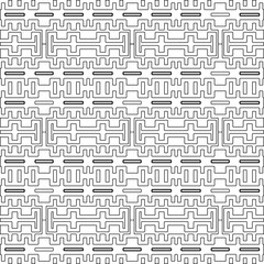 Abstract shapes from lines. Vector graphics for design, prints, decoration, cover, textile, digital wallpaper, web background, wrapping paper, clothing, fabric, packaging, cards.Geometric patterns.