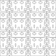 Abstract shapes from lines. Vector graphics for design, prints, decoration, cover, textile, digital wallpaper, web background, wrapping paper, clothing, fabric, packaging, cards.Geometric patterns.