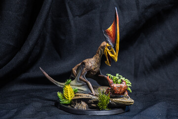 dinosaur , Tupandactylus in the dark