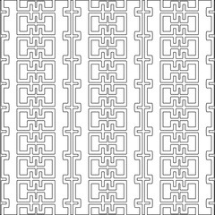 Abstract shapes from lines. Vector graphics for design, prints, decoration, cover, textile, digital wallpaper, web background, wrapping paper, clothing, fabric, packaging, cards.Geometric patterns.