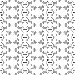 Abstract shapes from lines. Vector graphics for design, prints, decoration, cover, textile, digital wallpaper, web background, wrapping paper, clothing, fabric, packaging, cards.Geometric patterns.