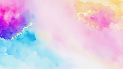 Alcohol ink abstract background. Watercolor style texture. Pink, blue and gold paint stains illustration, generative, AI.