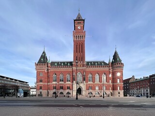 Fototapeta premium city hall building in Helsingborg