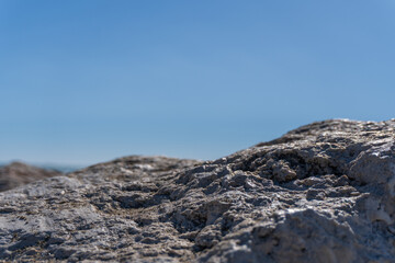 mountain landscape with blue sky