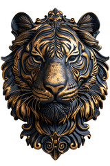 The Golden-Embossed Tiger