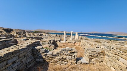 Delos Island, a jewel in the Aegean Sea, holds rich mythological and archaeological significance. 