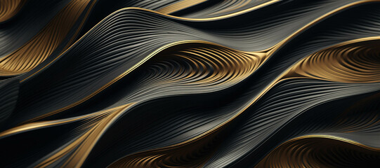 golden beige wave pattern 7