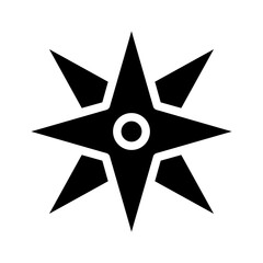 wind rose icon

