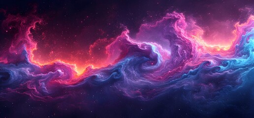 purple colorful wave abstract image. abstract purple background with waves