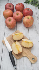 カットされたリンゴ