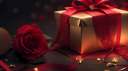 beautiful gift for valentine’s day, gift for mothers and girlfriends, deluxe gift and red rose, romance of valentine’s day, gifts for anniversary, mother’s day celebration