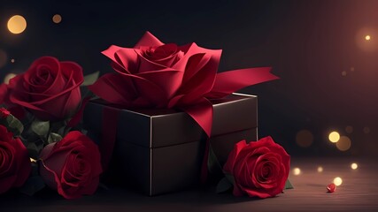 gifts for anniversary, romance of valentine’s day, deluxe gift and red rose, beautiful gift for valentine’s day, gift for mothers and girlfriends, mother’s day celebration