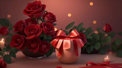 gift for mothers and girlfriends, gifts for anniversary, beautiful gift for valentine’s day, deluxe gift and red rose, mother’s day celebration, romance of valentine’s day