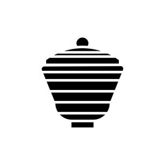 restaurant glyph icon