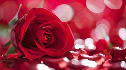 rose background valentine's day