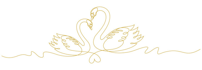 swan and symbol of love