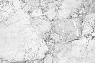 Gordijnen White cement wall in retro concept. Old concrete background for wallpaper or graphic design. Blank plaster texture in vintage style. © Aleksandr Matveev