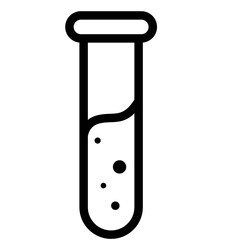 Science icon test tube