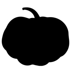 Pumpkin silhouette