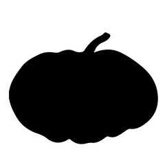 Pumpkin silhouette