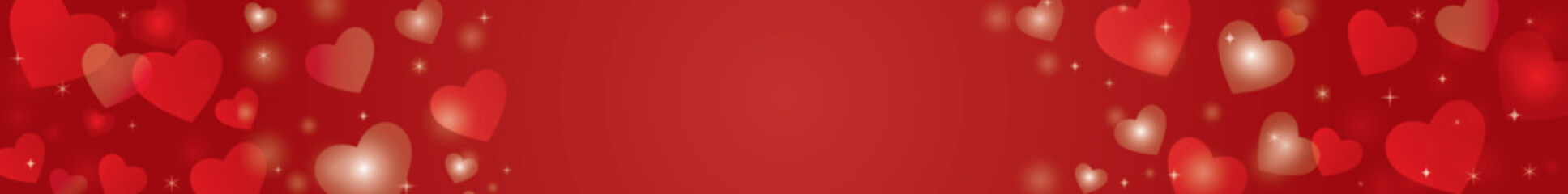 ハート柄のバレンタイン背景素材