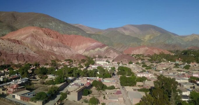the tiny mountain town in northern argentina
