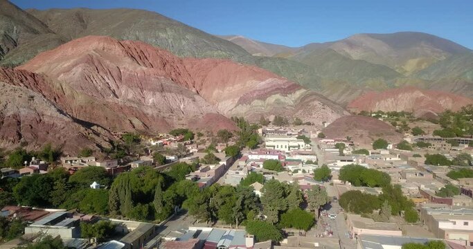 the tiny mountain town in northern argentina