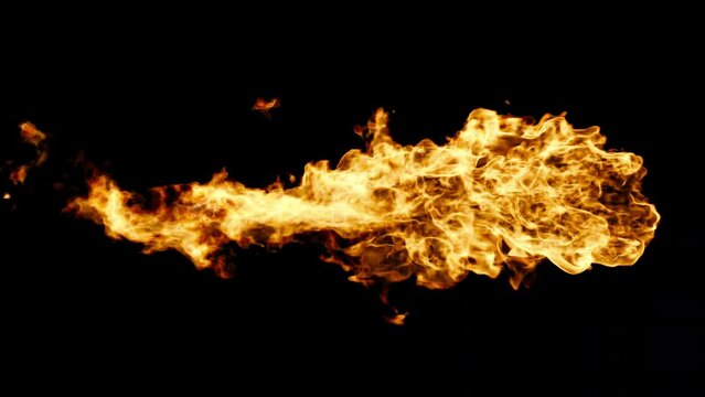 fire burning loop effect animation