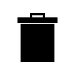 Trash icon vector. trash can icon. delete icon vector. garbage