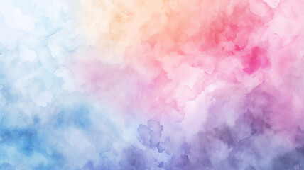 Fototapeta na wymiar Soft colored, multicolor, cloud texture pastel background